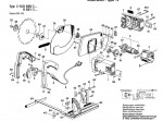 Bosch 0 600 550 041 Circular Hand Saw 110 V / Gb Spare Parts